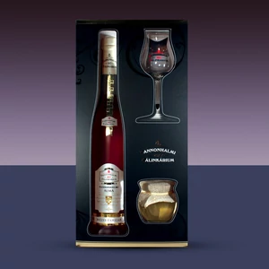 Pannonhalmi Mézes Fahéjas Alma likőr díszdobozban (0,5l 33%) DRS