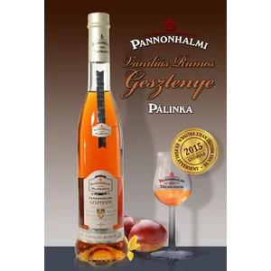 Pannonhalmi Vaníliás Rumos Gesztenyelikőr (0,5l 33%) DRS