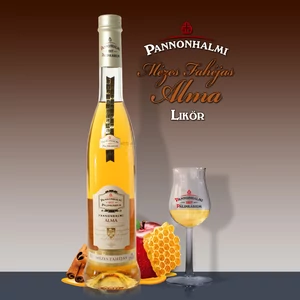 Pannonhalmi Mézes Fahéjas Alma likőr (0,5l 33%) DRS