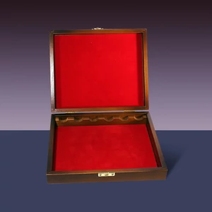 fa díszdoboz pálinkához