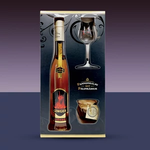 Pannonhalmi Ginger gyömbér likőr díszdobozban (0,5l 33%) DRS