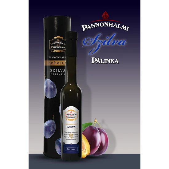 Pannonhalmi Szilvapálinka (0,2l 40%) díszdobozban DRS