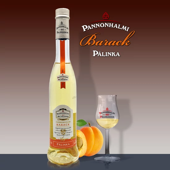Pannonhalmi Ágyas Barackpálinka  (0,5l 40%) DRS