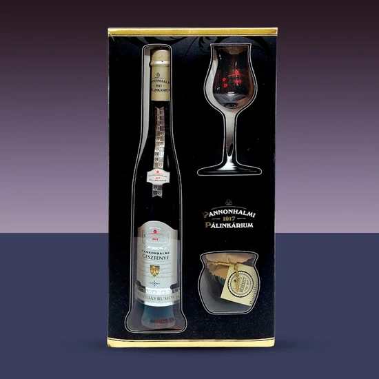 Pannonhalmi Rumos Vaníliás Gesztenye likőr díszdobozban (0,5l 33%) DRS