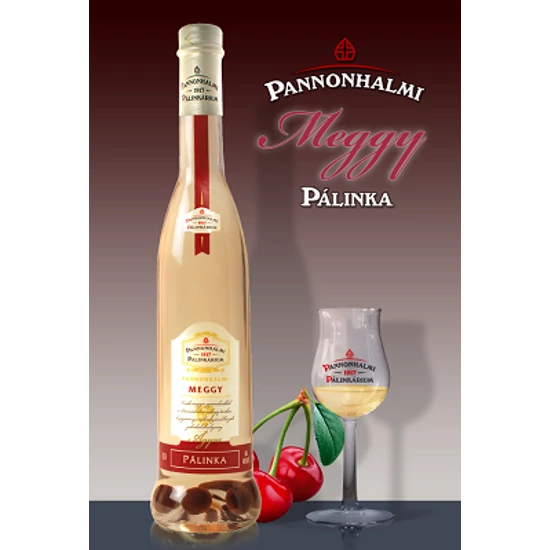 Pannonhalmi Ágyas Meggy pálinka (0,5l 40%) DRS