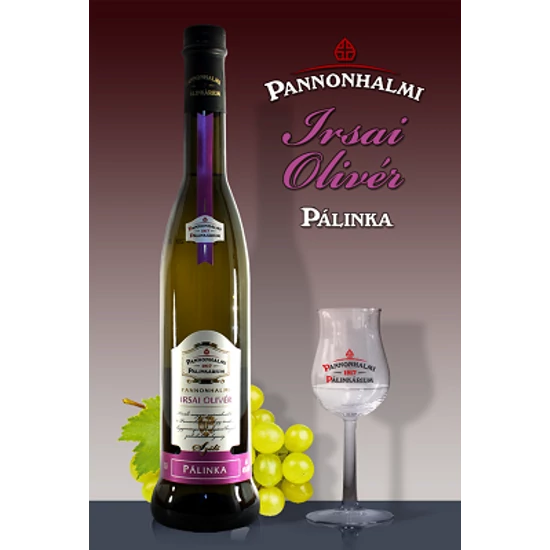 Pannonhalmi Irsai Olivér Szőlőpálinka (0,5l 40%) DRS