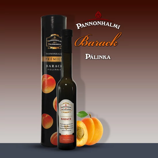 Pannonhalmi Barackpálinka (0,2l 40%) díszdobozban DRS