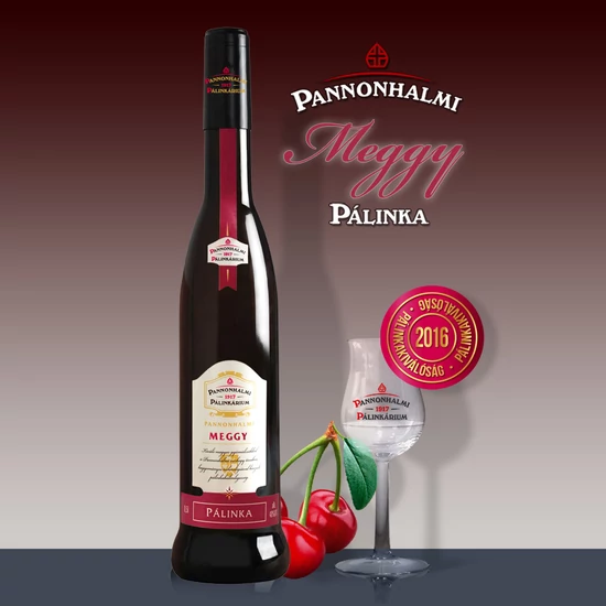 Pannonhalmi Meggypálinka (0,5l 40%) DRS