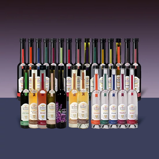 Pannonhalmi Pálinka mini palackos termékek