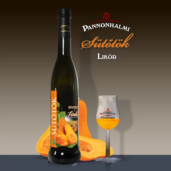 Sütőtök likőr (0,5l 33%) DRS